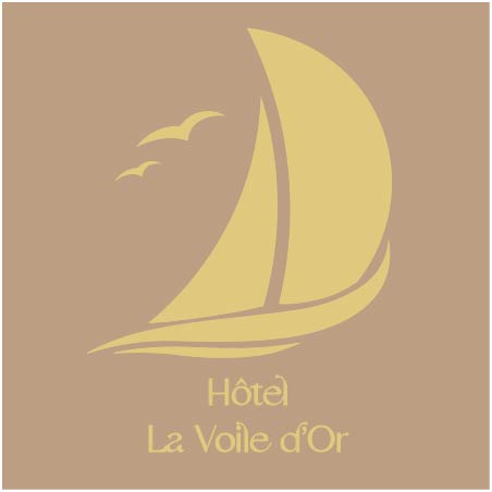 Logo of the hotel la Voile d’Or at Cap d’Agde